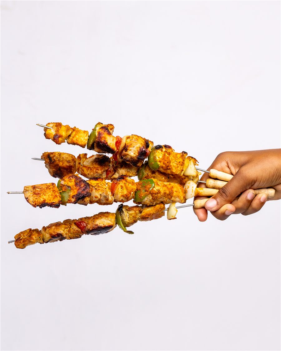 Chicken skewers